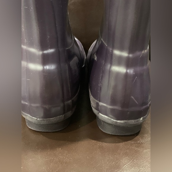 Hunter Original Tall Women’s Matte Purple Wellington Rain Boots Size 6 - Picture 9 of 15